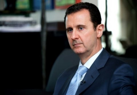 Le président syrien Bashar al-Assad à Damas, le 15 janvier 2015